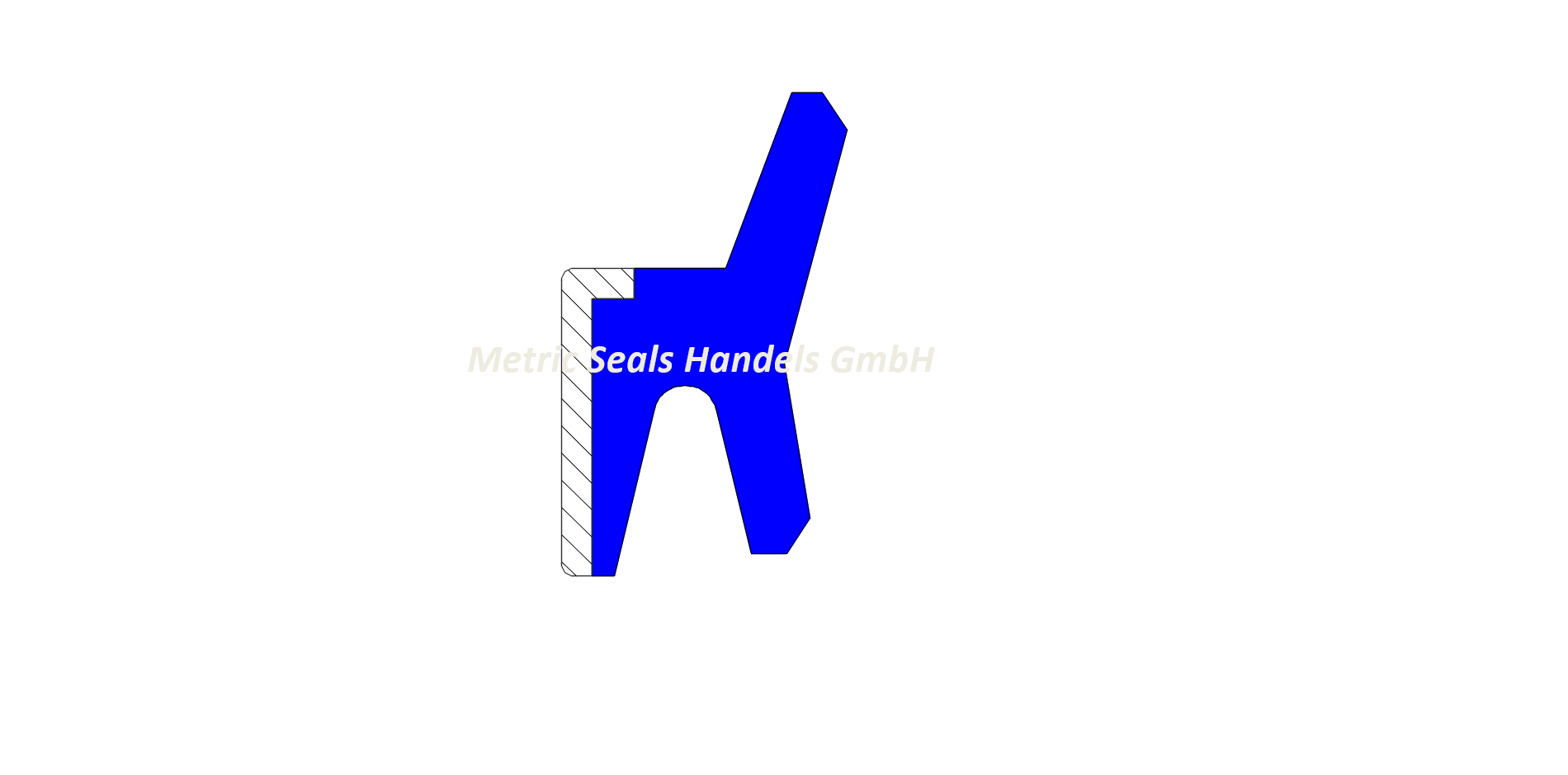 Abstreifer passend für Komatsu 07016-20608